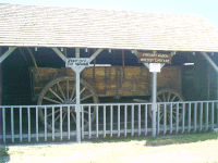 Freight Wagon, Fort Bridger, WY