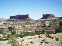 Monitor and Merrimac, Island in the Sky, Canyonlands NP