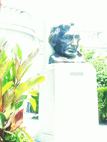 Lincoln Bust, Springfield, IL Cropped Brightened