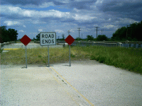 Road Ends ~ Old US Route 66 ~ North of Chenoa, IL